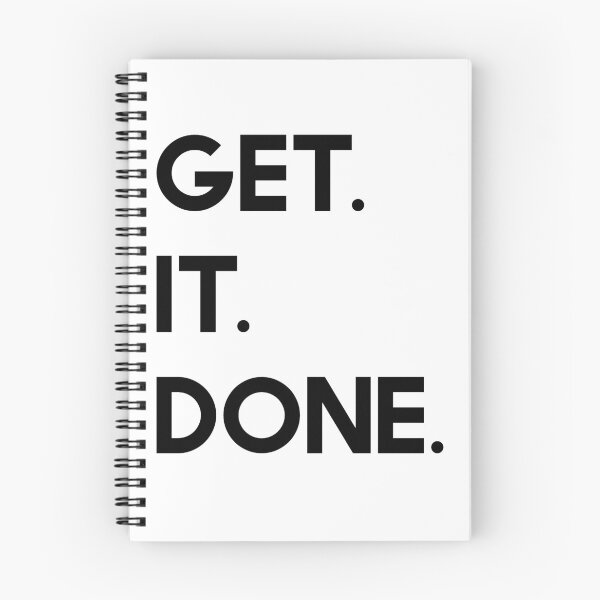 Item preview, Get It Done Inspirational Motivational Quote Design Getting Things Done designed and sold by Princeps-.
