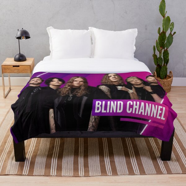 Blind Channel Throw Blanket