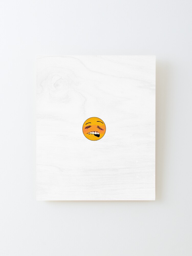 Chad Emoji Greeting Card for Sale by narcocynic