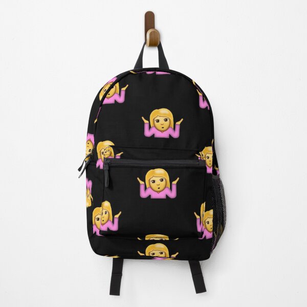 Item preview, Shrugging Girl Emoji  designed and sold by abowlofsoda.