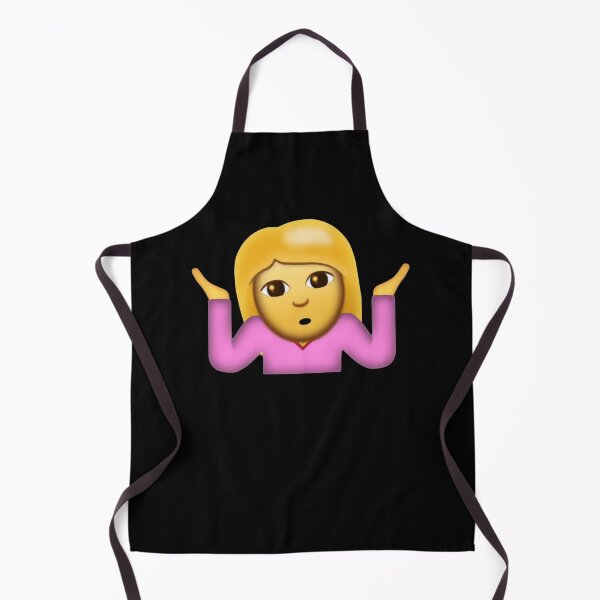 Item preview, Shrugging Girl Emoji designed and sold by abowlofsoda.