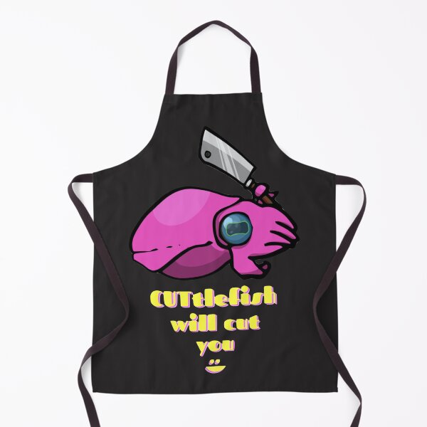Item preview, CUTTLEFISH WILL CUT YOU! cute but creepy funny cephalopod designed and sold by SweetPeasBoatTs.