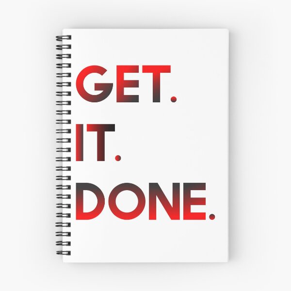 Item preview, Get It Done Inspirational Motivational Quote Design Getting Things Done designed and sold by Princeps-.