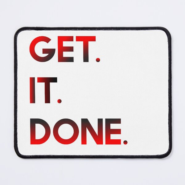 Item preview, Get It Done Inspirational Motivational Quote Design Getting Things Done designed and sold by Princeps-.
