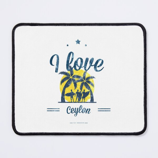 Item preview, I Love Ceilán - Camiseta de playa para regalo designed and sold by sinhalaGreeting.