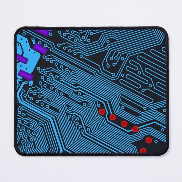 Item preview, Blue Circuit Board Illustration designed and sold by yarddawg.