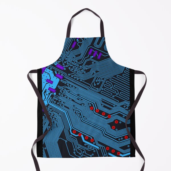 Item preview, Blue Circuit Board Illustration designed and sold by yarddawg.