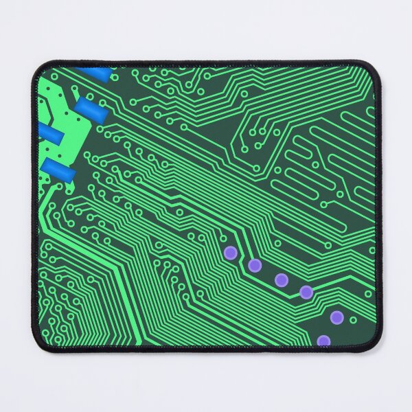 Item preview, Green Printed Circuit Board Illustration designed and sold by yarddawg.