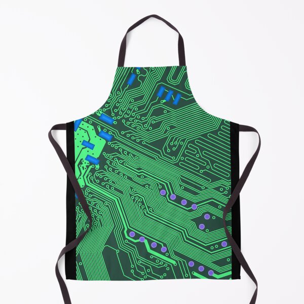 Item preview, Green Printed Circuit Board Illustration designed and sold by yarddawg.