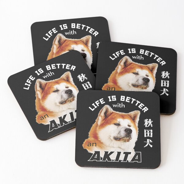 Item preview, Life is better with an akita (RW) designed and sold by FuugoShop.