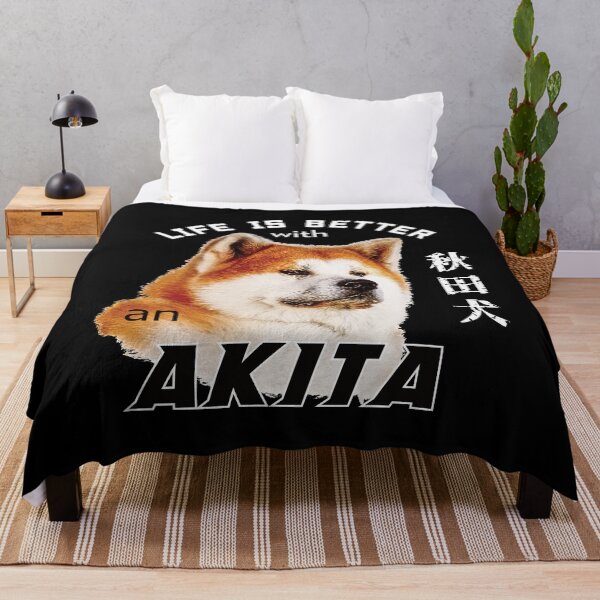 Item preview, Life is better with an akita (RW) designed and sold by FuugoShop.