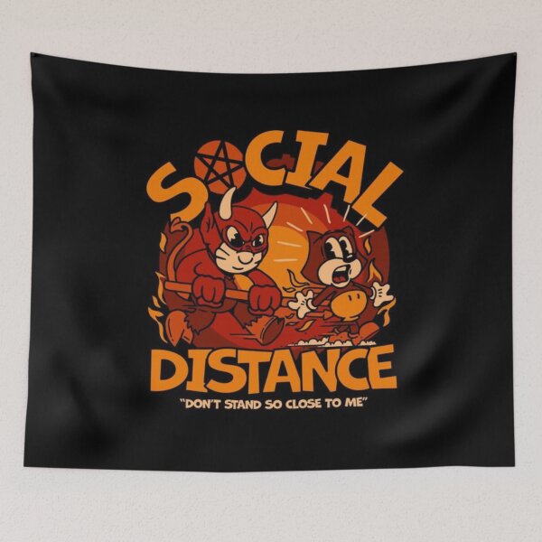Item preview, social distancing designed and sold by Thehecticstore.