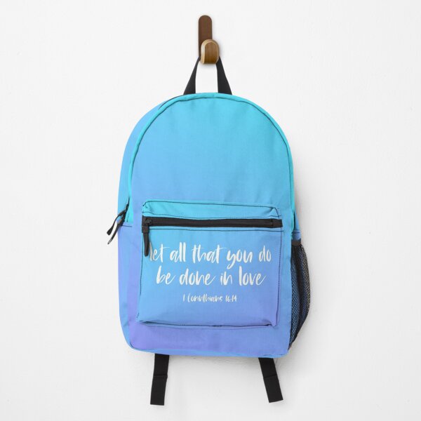 Item preview, Christian Bible Verse: Let all that you do be done in love (white text) designed and sold by Ofeefee.
