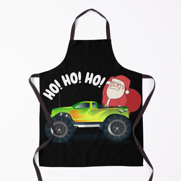 Item preview, Christmas Elf Riding Monster Truck Funny Santa designed and sold by DylanJones1.