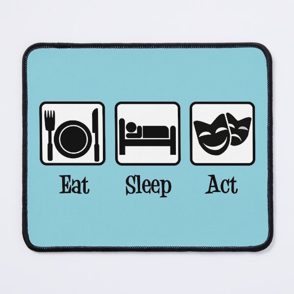Item preview, Eat Sleep Act Funny Theatre Actor designed and sold by Epic Love Designs.