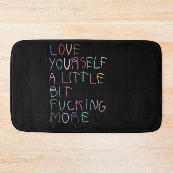 Item preview, Love yourself a little bit fucking more designed and sold by Zebra-fashion.