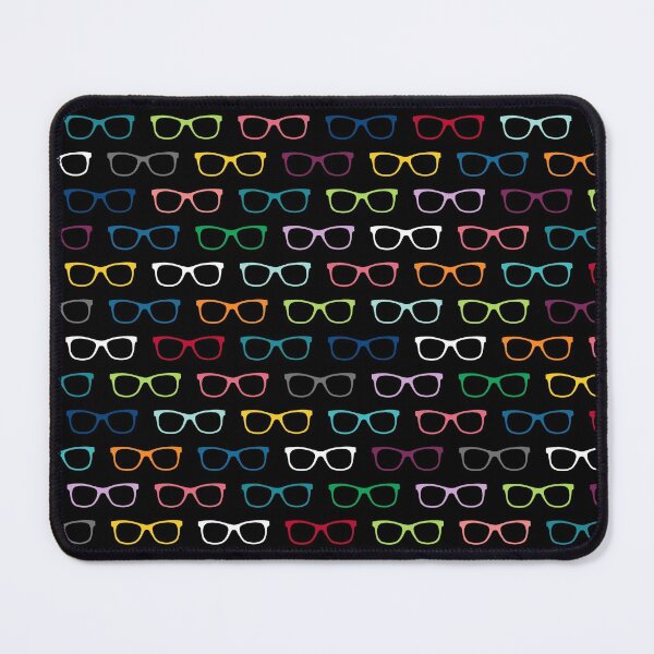 Item preview, Colorful Small Eyeglasses Pattern designed and sold by whimseydesigns.