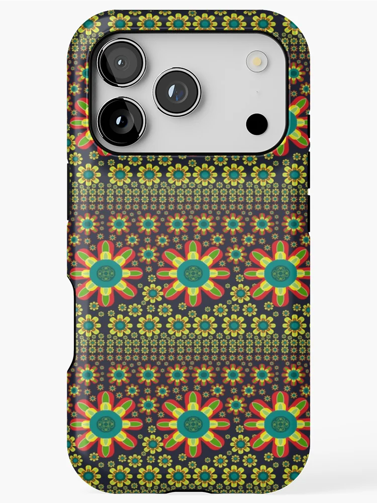 Thumbnail 1 of 4, iPhone Case, Floral Patterns Colorful Design designed and sold by ClassyPatterns.