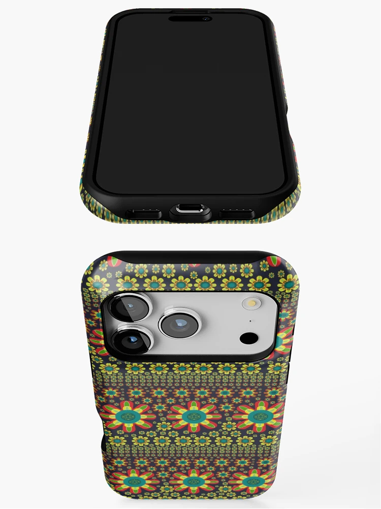 Thumbnail 3 of 4, iPhone Case, Floral Patterns Colorful Design designed and sold by ClassyPatterns.