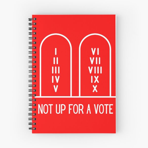 Item preview, Ten Commandments Not Up For a Vote designed and sold by artistoutfitter.