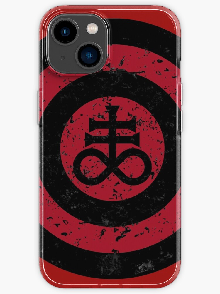 Gentage sig Demon Play i mellemtiden Satanic Shield Black Leviathan Cross" iPhone Case for Sale by SechsFabs |  Redbubble