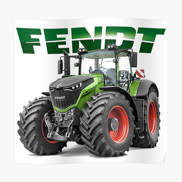 Tracteurs allemands Fendt Poster