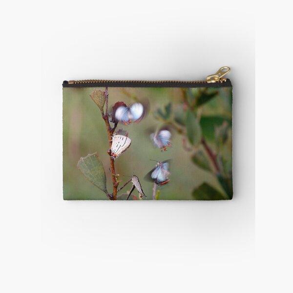 Item preview, Jalmenus evagoras Common Imperial Blue butterfly designed and sold by Normf.