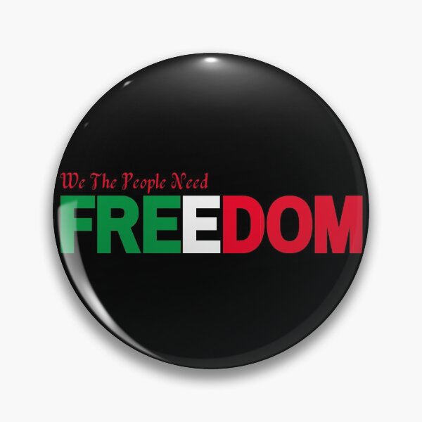 Item preview, We The People Need Freedom - Italy designed and sold by Eranthe Bernardo.