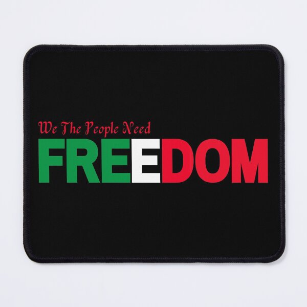 Item preview, We The People Need Freedom - Italy designed and sold by Eranthe Bernardo.