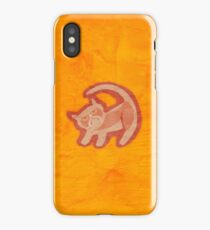 Grumpy King (textured) iPhone Case/Skin