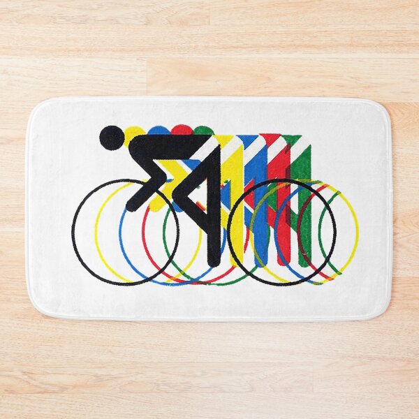 Item preview, Cyclists , Cycling, United States Postage stamp 1972 Munich Games, rainbow cyclists, vintage cyclist stamp graphic designed and sold by Nostrathomas66.