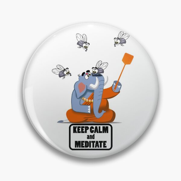 Item preview, Keep calm and meitate 9 designed and sold by Regulus9.