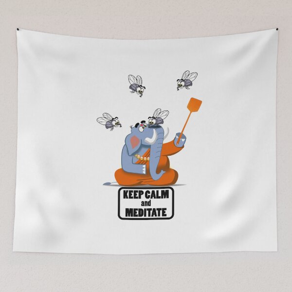 Item preview, Keep calm and meitate 9 designed and sold by Regulus9.