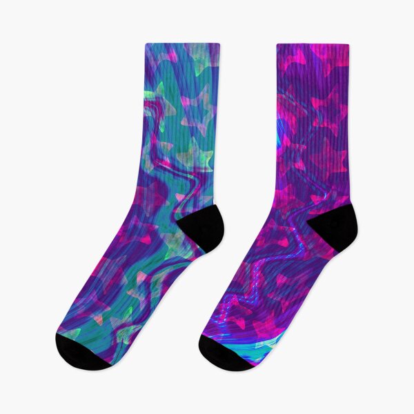 Item preview, Stars and Waves designed and sold by TrippyFacemasks.