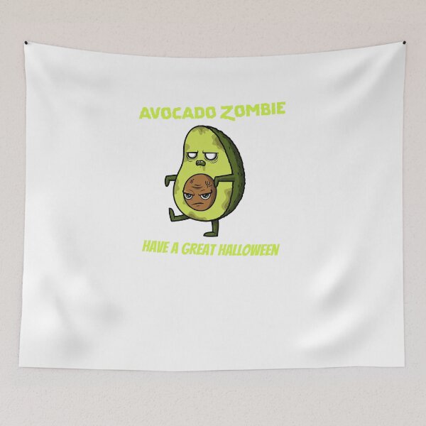 Item preview,  Funny Halloween Zombie avocado    , fanny halloween baby boo halloween ,Ghost Of Disapproval, cutes fanny family gift idea for mom ,dad et siblings slim fit t-shirt   designed and sold by darishoping.