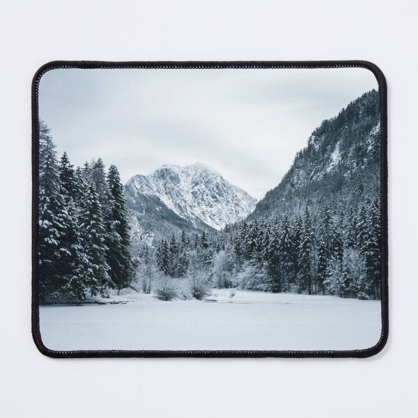 Item preview, Mountains and frozen lake Zgornje Jezersko designed and sold by Patrik Lovrin.