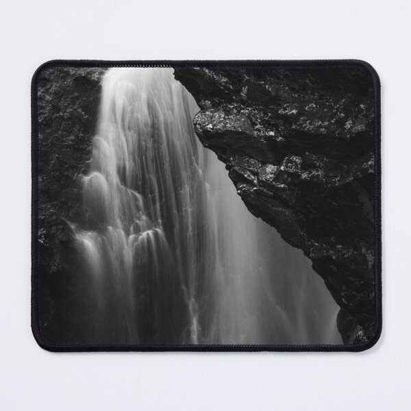 Item preview, Black and white waterfall long exposure designed and sold by Patrik Lovrin.