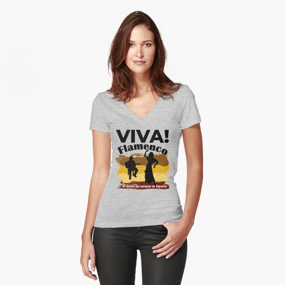 Item preview, Fitted V-Neck T-Shirt designed and sold by tshdesigns.