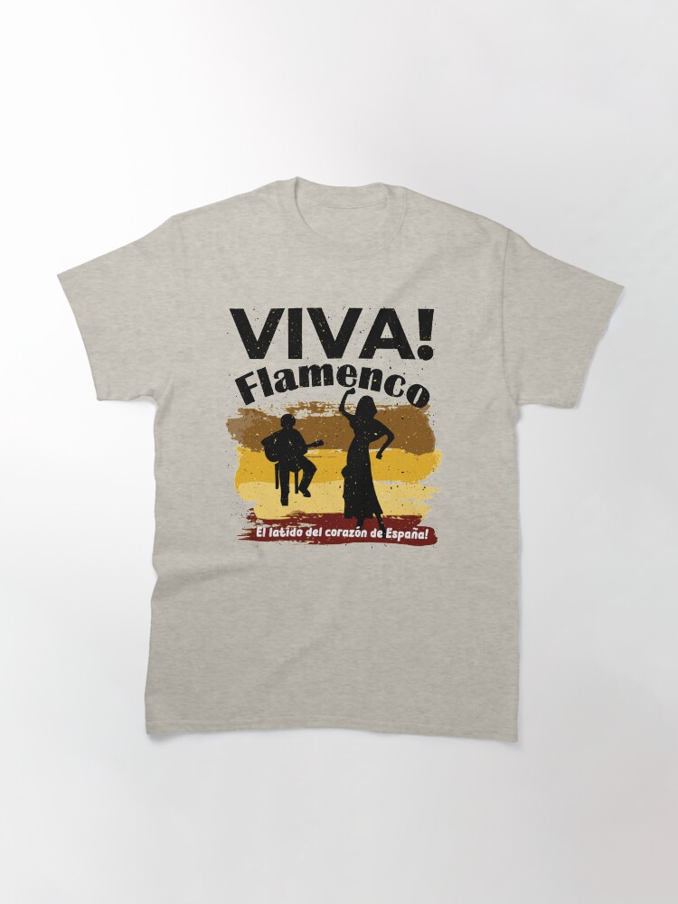 Thumbnail 3 of 7, Classic T-Shirt, Viva! Flamenco! designed and sold by tshdesigns.