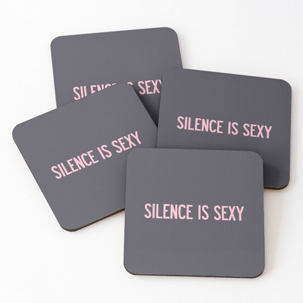 Artikelvorschau, Stille ist sexy, pink entworfen und verkauft von perezzzoso.
