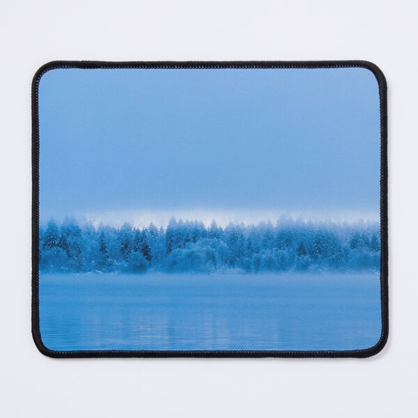 Item preview, Mysterious fog over snowy lake Bohinj, Slovenia designed and sold by Patrik Lovrin.