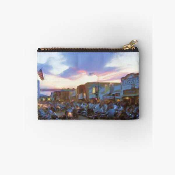 Item preview, Sunset on Main Steet Sturgis designed and sold by ezcat.
