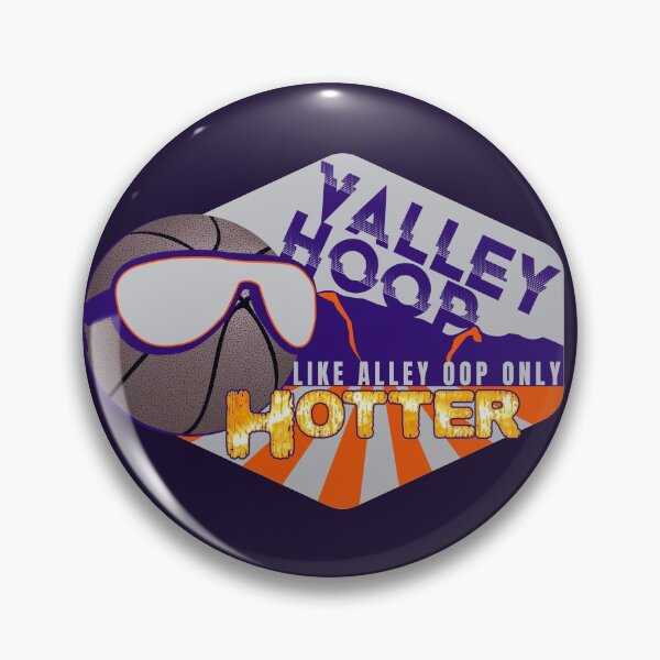 Item preview, Valley Hoop, like Alley Oop,  Phoenix Basketball - Distressed designed and sold by GulfGal.