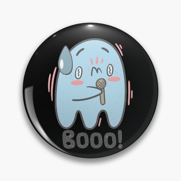 Item preview, Karaoke ghost with stage fright on Halloween night designed and sold by Sociojunkie.