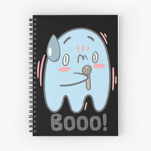 Item preview, Karaoke ghost with stage fright on Halloween night designed and sold by Sociojunkie.