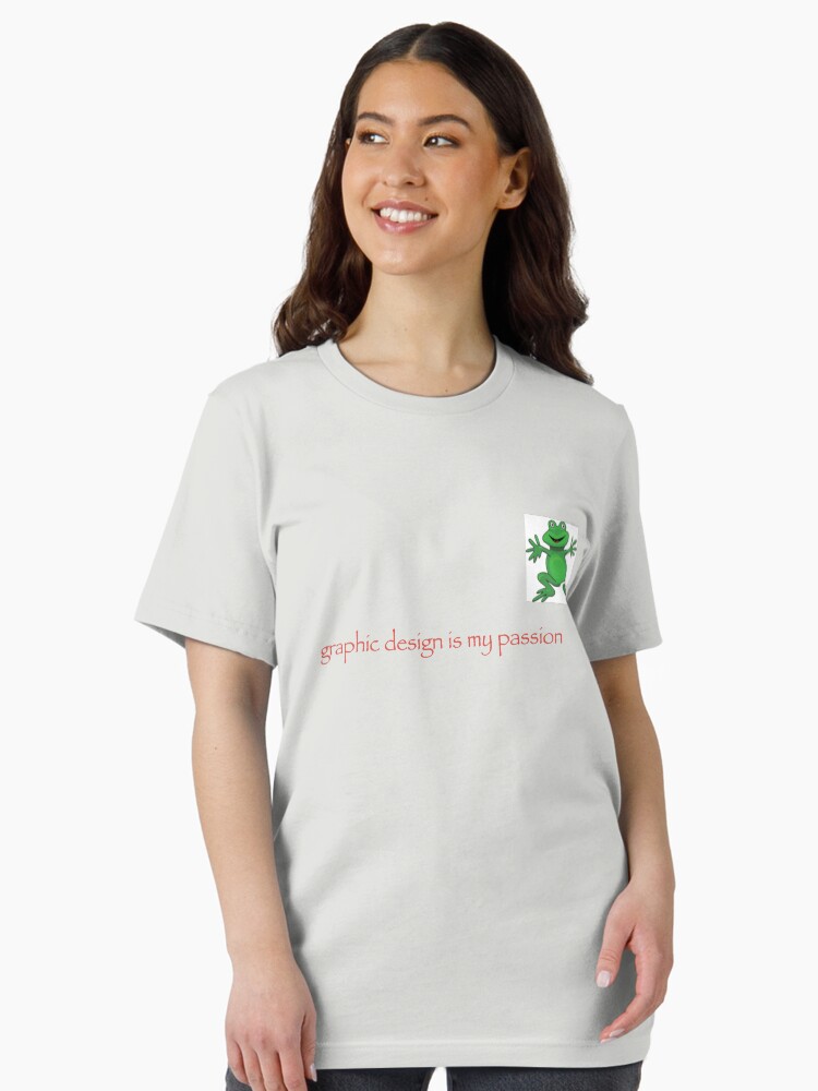 Thumbnail 2 of 7, Essential T-Shirt, graphic design is my passion designed and sold by lukepaccione.