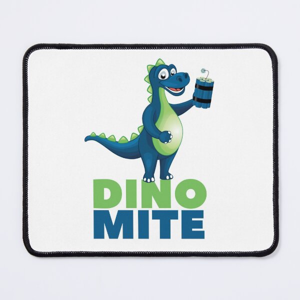 Item preview, You are dino mite / funny cartoon dinosaur pun designed and sold by portrait4you.