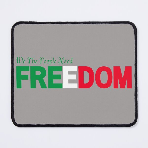 Item preview, We The People Need Freedom - Italy designed and sold by Eranthe Bernardo.