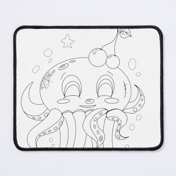 Item preview, funny halloween, octopus, devilfish, cake designed and sold by Darikdark.