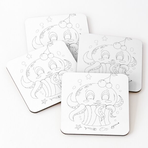 Item preview,  funny halloween, octopus, devilfish,  cake designed and sold by Darikdark.
